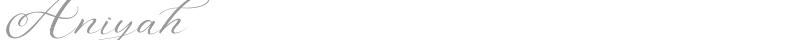Aniyah font preview
